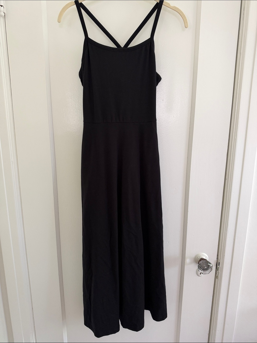 Pact Organic Cotton Cross-Back Midi Dress